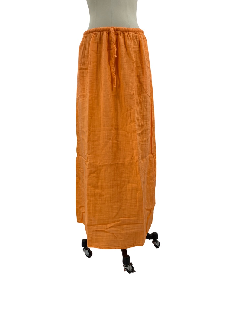 Mellow Hawaii Women's Maxi Skirt Size Xl Orange Nwt